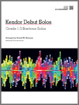 Kendor Debut Solos Piano Accompaniment - Baritone BC and TC cover Thumbnail